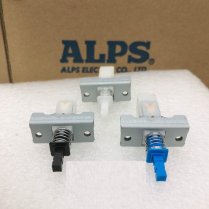 ALPS SPUN piano key self bounce reset self-locking switch with rack 2X3 pin old style amplifier power button switch