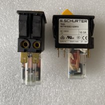 Schurter TA45-ABTYK160E3-AZM10 5-pin 2-position switch 16A circuit breaker Used